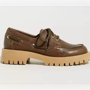 Bruno Premi Lug Sole Platform Boat Shoes